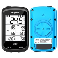 Magene C406 GPS cyklocomputer BT ANT+ modrý