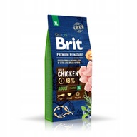 Brit Premium By Nature Adult XL 15 kg kuracie mäso