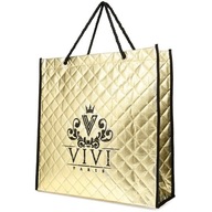 Plážová taška Vivi Paris Gold Shopper