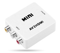 Adaptér prevodníka AV RCA signálu CINCH na HDMI