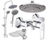 GROHE sprchová batéria + dažďová sprcha 24 cm