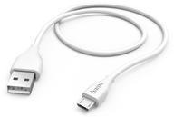 USB - micro USB kábel typu B, tienený, 1,4 m, synchronizácia, nabíjanie, HAMA