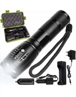 TAKTICKÉ POLICAJNÉ LED CREE XML-T6 ZOOM LIGHT