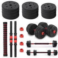 NASTAVITEĽNÁ SET Činky, BARbell + Barbells + 20kg