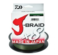 DAIWA J-BRAID X8 BRIDGE 0,10MM 150M TMAVO ZELENÁ