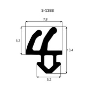 REHAU S-1388 PVC tesnenie okien - 100m