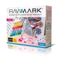 Rawmark Purepro Alcohol Promarkers, 36 farieb