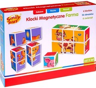 FARMÁRSKE MAGNETICKÉ BLOKY - KÓBOVÉ PUZZLE