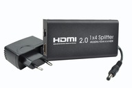 HDMI SPLITTER 2.0 1x4 4K/60Hz PRE TV PC