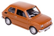 FIAT 126p MALUCH MODEL KOV KOLEKCIA PRL 1:43 HNEDÁ