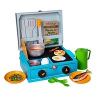 Drevený kempingový varič Pre deti na piknik