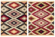 KOBEREC KILIM GOLD AZTEC BÉŽOVÝ OBOJSTRANNÝ 160x220