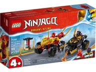 LEGO NINJAGO Súboj auta a bicykla 71789