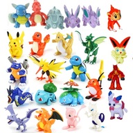 POKEMON VEĽKÁ SADA POKEMON GO Figuriek 24 KUSOV PIKACHU Figurky PIKACHU