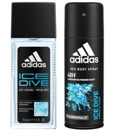 ADIDAS ICE DIVE MEN DNS SET 75ml + SPREJ 150ml