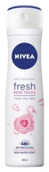 NIVEA DEODORANT FRESH ROSE TOUCH 48H DÁMSKY SPREJ 150 ml