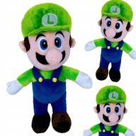 MARIO BROSS maskot Luigi 27cm