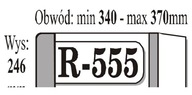 NASTAVITEĽNÝ OBAL KNIHY R555 (50 KS) IKS [ŠKOLA]