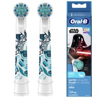 2 BRAUN ORAL-B STAGES STAR WARS HLAVY NA ZUBNÉ KEFKY PRE DETI