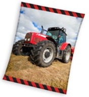 Deka prehoz Coral 130x170 Tractor Red