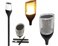 Solárna záhradná tyč LED TORCH 1600K Flame