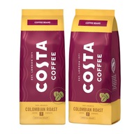 Costa Coffee Colombian Pražená zrnková káva 2x500g