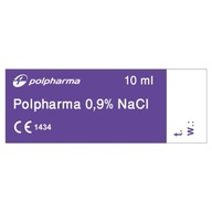 Izotonický roztok Polpharma 0,9% NaCl - 10ml x 100amp.