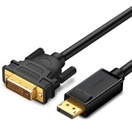 UZELENÝ KÁBEL DisplayPort - KÁBEL DVI 2 m VYSOKÁ KVALITA OBRAZU