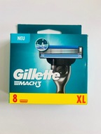 Čepele Žiletky náhradné holiace nože Gillette MACH 3 8 ks