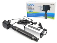 UV-C 10W SOBO lampa so zabudovaným čerpadlom 1000l/h jazierkový filter