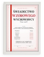 VYSVEDČENIE VKLADNÉHO VYCHOVÁVATEĽA + RÁMČEK - A4