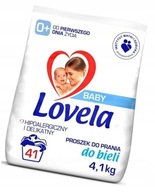 Lovela BABY detský biely prášok do bielizne 4,1 kg