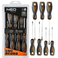 NEO SET SKRUTKOVAČ SADA 7 ELEMENTOV MAGNETIC S2 BLISTER 04-206