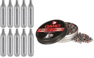 Gamo Red Fire pelety 4,5 mm 125 ks + CO2 10 ks.