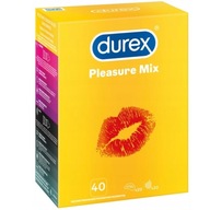 Durex Pleasure Mix kondómy, 40 kusov