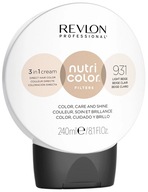 Farbiaca maska ​​Revlon Nutri Color 240ml - 931 Svetlo béžová