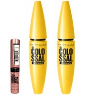 MAYBELLINE COLOSSAL 100% čierna riasenka x2