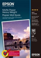 EPSON hrubý matný papier A4, 50 listov, 167g/m2