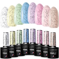 CLARESA BLACK PARTICLES MARSHMALLOW HYBRID COLLECTION