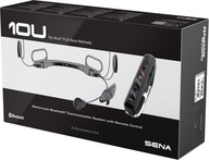 SENA MOTORCYCLE INTERCOM 10U BLUETOOTH 4.1 DO 1600M S FM RÁDIOM A DIAĽKOVÝM OVLÁDANÍM