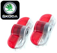 Logo LED projektora na dvere SKODA OCTAVIA I II LED