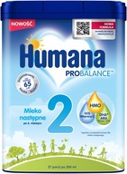 HUMANA 2 HMO NÁSLEDNÉ MLIEKO PO 6 MESIACOCH 750 G