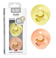 BIBS cumlík 0-6 RUBBER 2 bal SUNSHINE PEACH