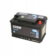 EXIDE CLASSIC 65Ah 540A P + batéria