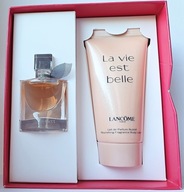 Lancome La vie est belle sada miniatúr parfumovej vody + telové mlieko