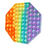 MAXI PUSH UP BUBBLE POP IT 20 x 20 Rainbow