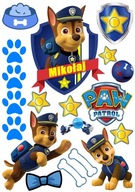 Tortová oblátka CHASE PAW PATROL, cukrová potlač A4