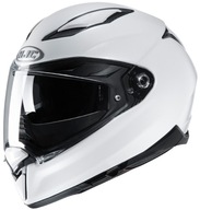 HJC F70 Pearl White Motocyklová celotvárová prilba M VÝPREDAJ