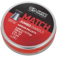 JSB Diabolo Jumbo Match Jumbo pelety 5,5 mm, 300 ks