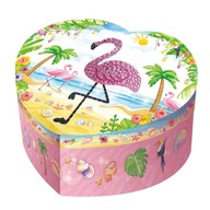 POCOWARE Flamingo heart music box so srdcom